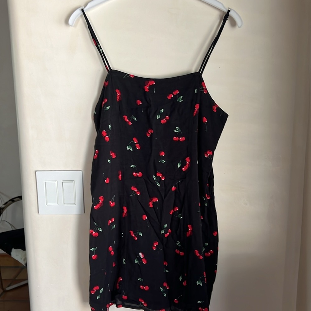 Vintage Cherry Summer Dress 🍒